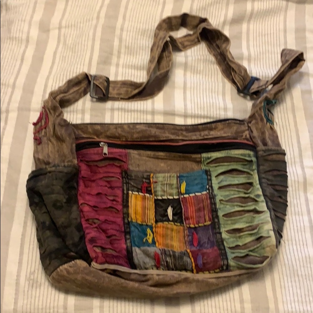 Boho crossbody bag